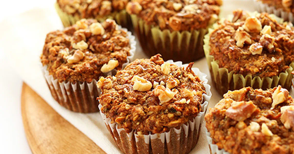 Apple and Carrot Muffin