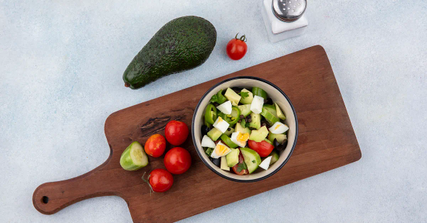 Avocado and Tomato Salad