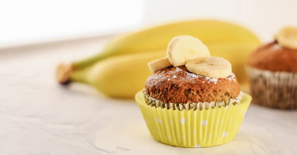 Cinnamon Banana Muffins