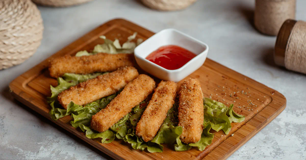 Crispy Baked Fish Fingers