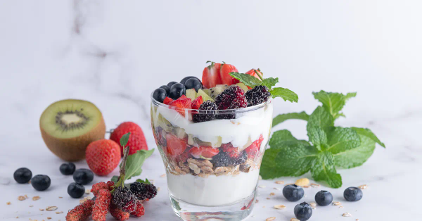 Fruit and Yogurt Parfait