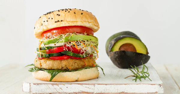 Homemade Veggie Burger