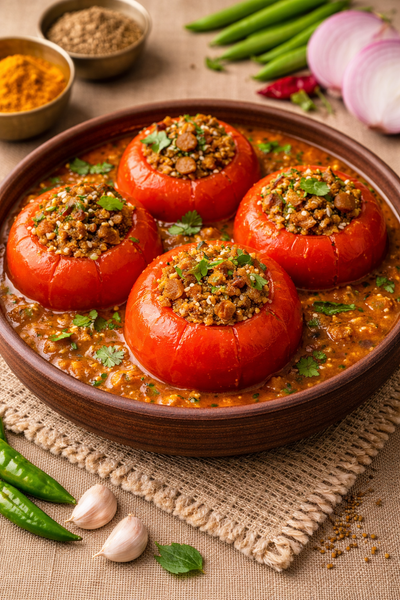 Bharva Tamatar Sabzi