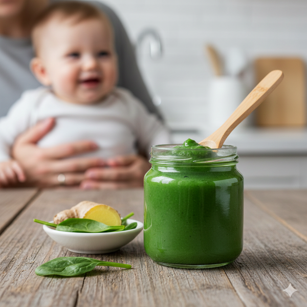 Spinach Puree for Babies