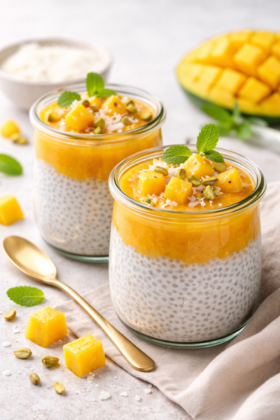 Mango Chiaseed Pudding