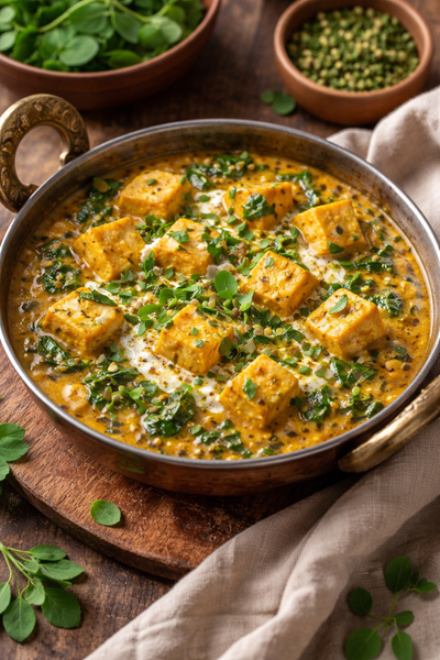 Methi Paneer
