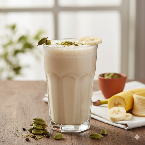 Cardamom Banana Milk