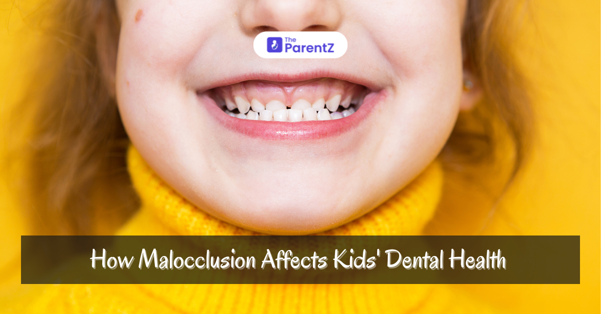 How malocclusion affects kids dental health