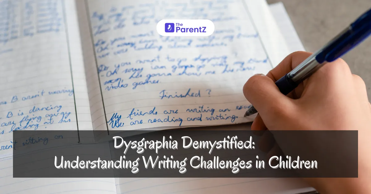 Dysgraphia Demystified: Understanding Writing Challenges in Children