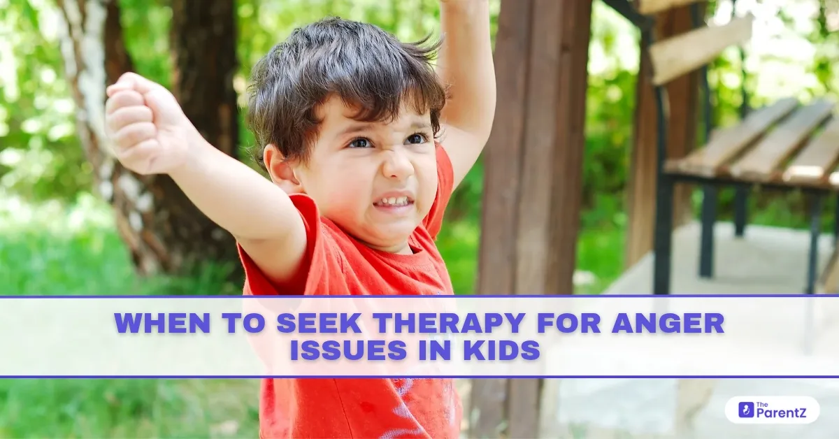 When to Seek Therapy for Anger Issues in Kids