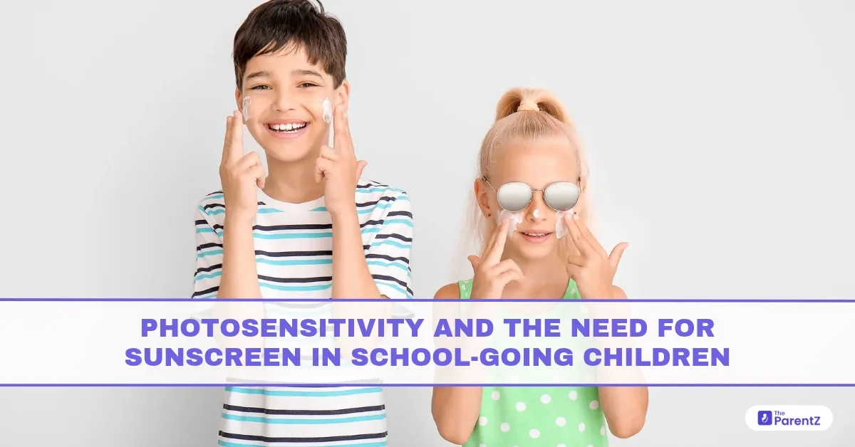 Photosensitivity and the Need for Sunscreen in School-Going Children
