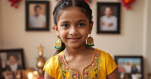 The Joy of Jhumkas: Embracing Ear Piercing for Young Children in India