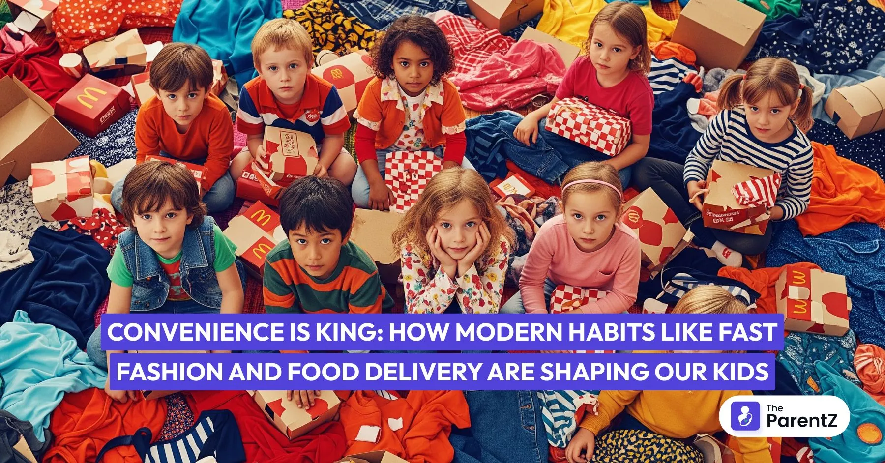 Convenience is King: How Modern Habits like Fast Fashion and Food Delivery Are Shaping Our Kids