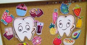 DIY Happy Tooth and Sad Tooth Faces