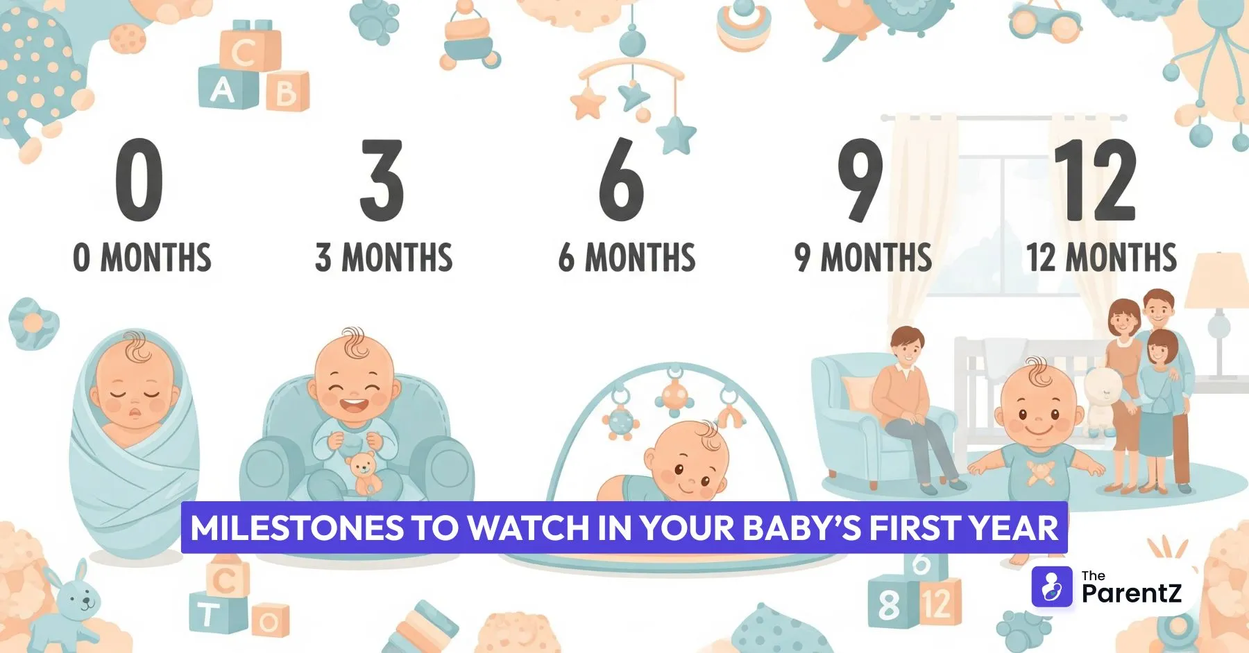 Milestones to Watch in Your Baby’s First Year