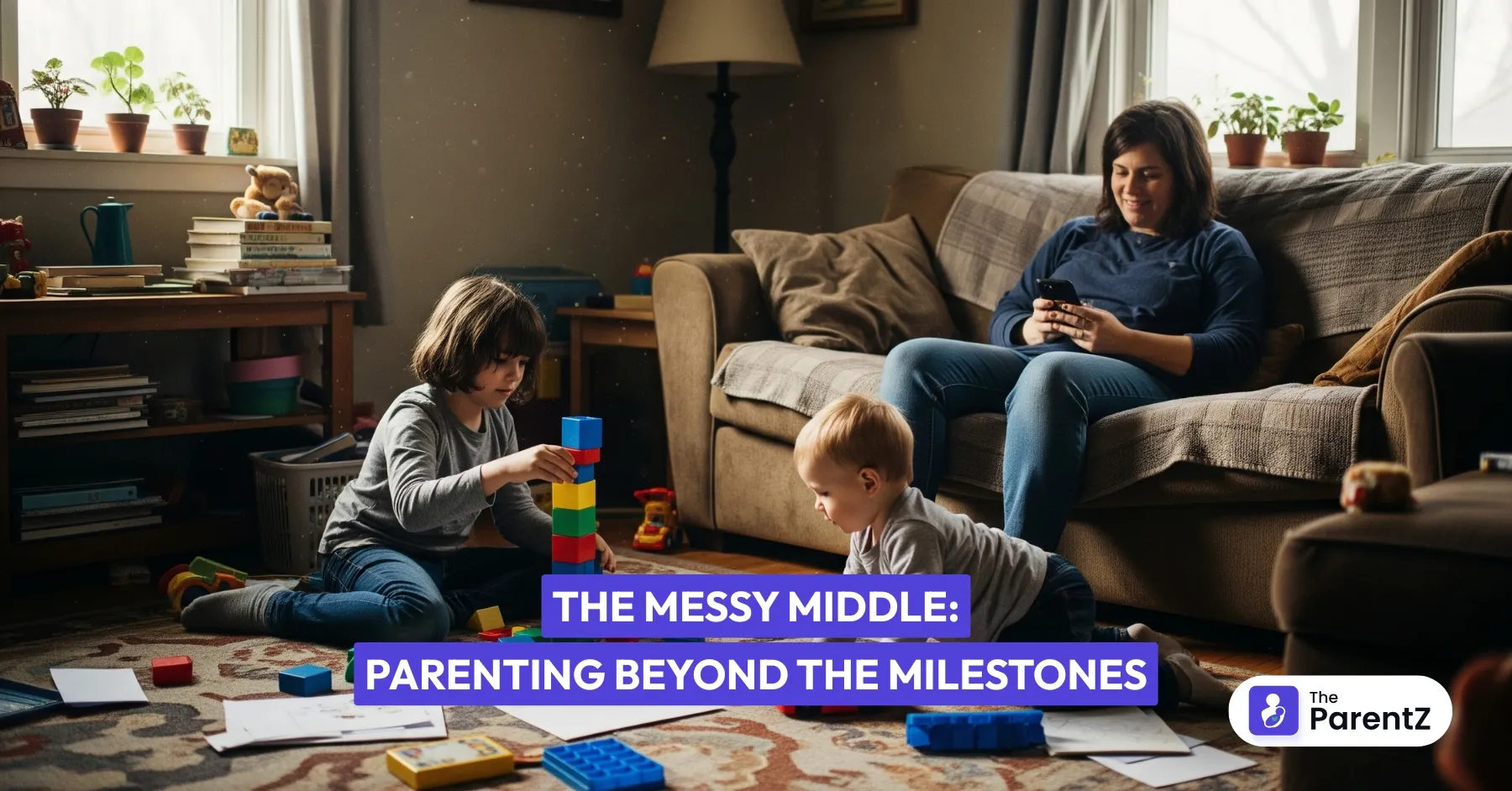 The Messy Middle: Parenting Beyond the Milestones