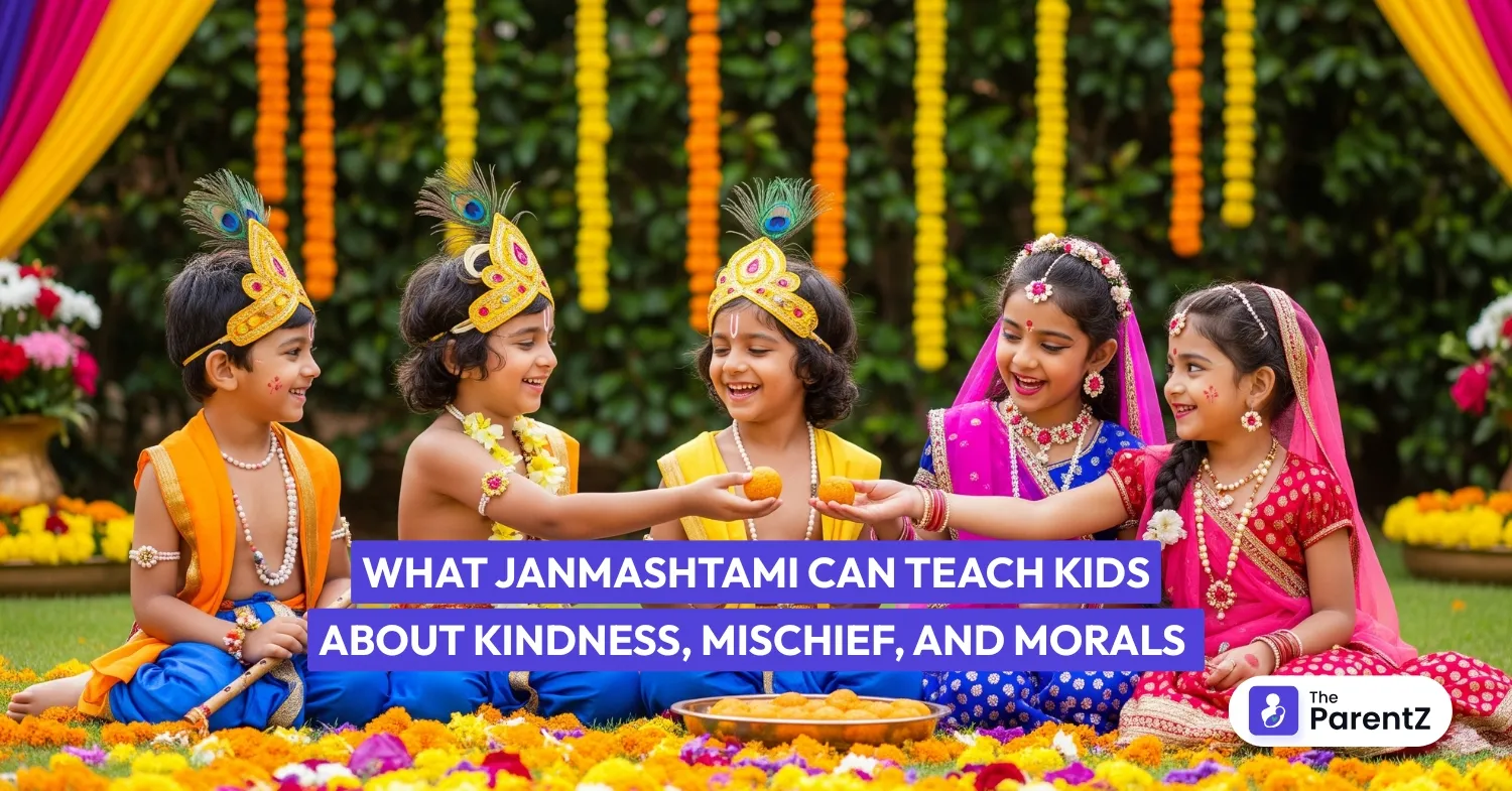 What Janmashtami Can Teach Kids About Kindness, Mischief, and Morals