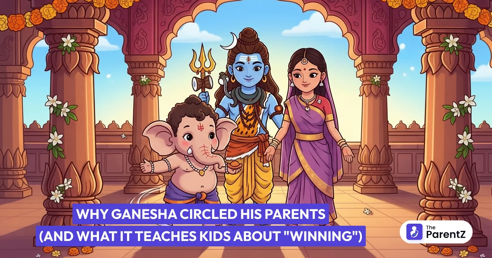 Why Ganesha Circled His Parents and What It Teaches Kids About 'Winning'