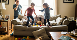 Why Kids Always Misbehave More Around Parents