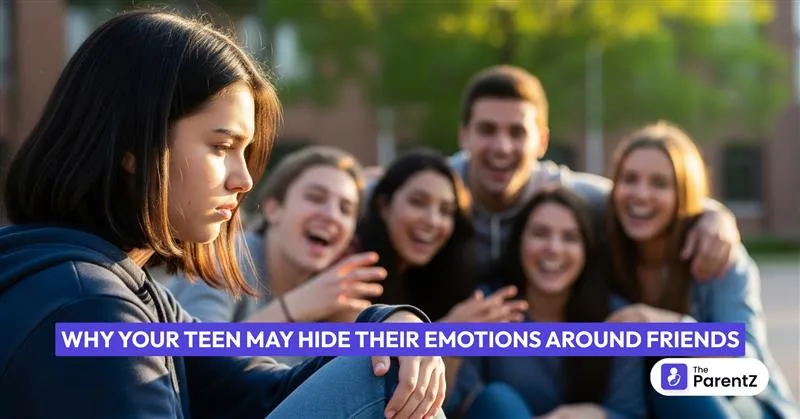 Why Your Teen May Hide Their Emotions Around Friends