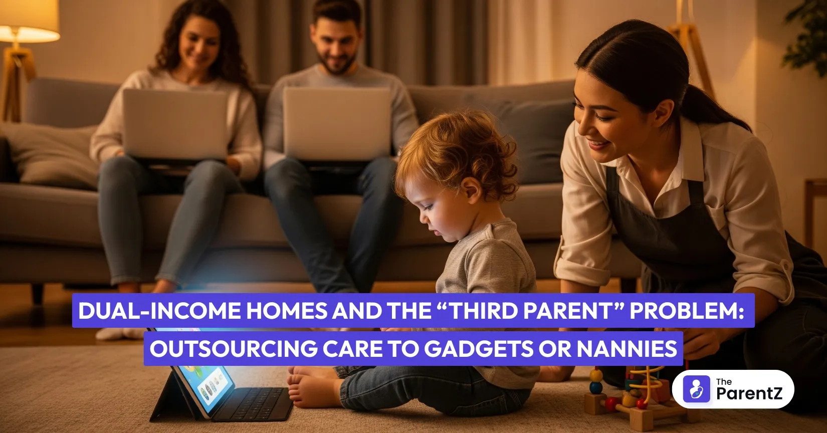Dual-Income Homes and the 'Third Parent' Problem: Outsourcing Care to Gadgets or Nannies
