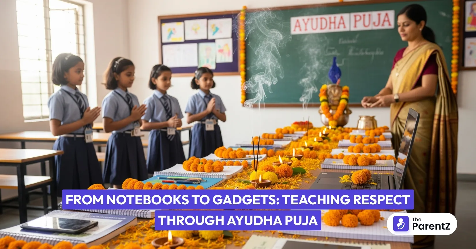 From Notebooks to Gadgets: Teaching Respect Through Ayudha Puja