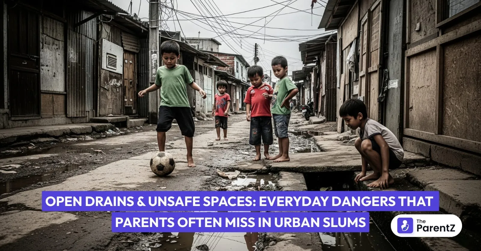 Open Drains and Unsafe Spaces: Everyday Dangers That Parents Often Miss in Urban Slums