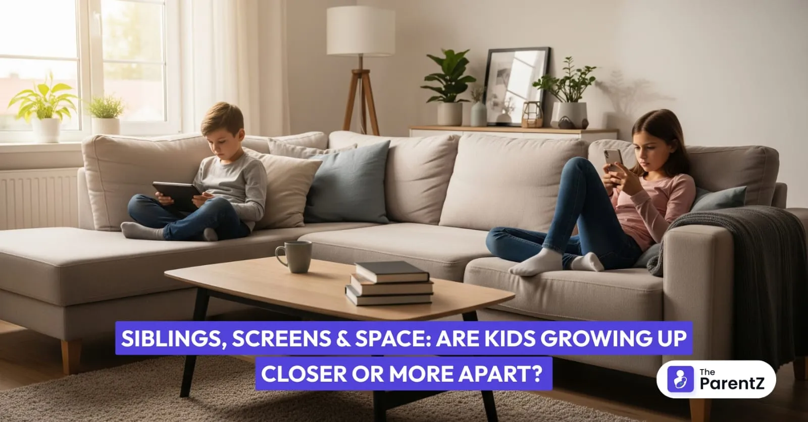 Siblings, Screens and Space: Are Kids Growing Up Closer or More Apart?
