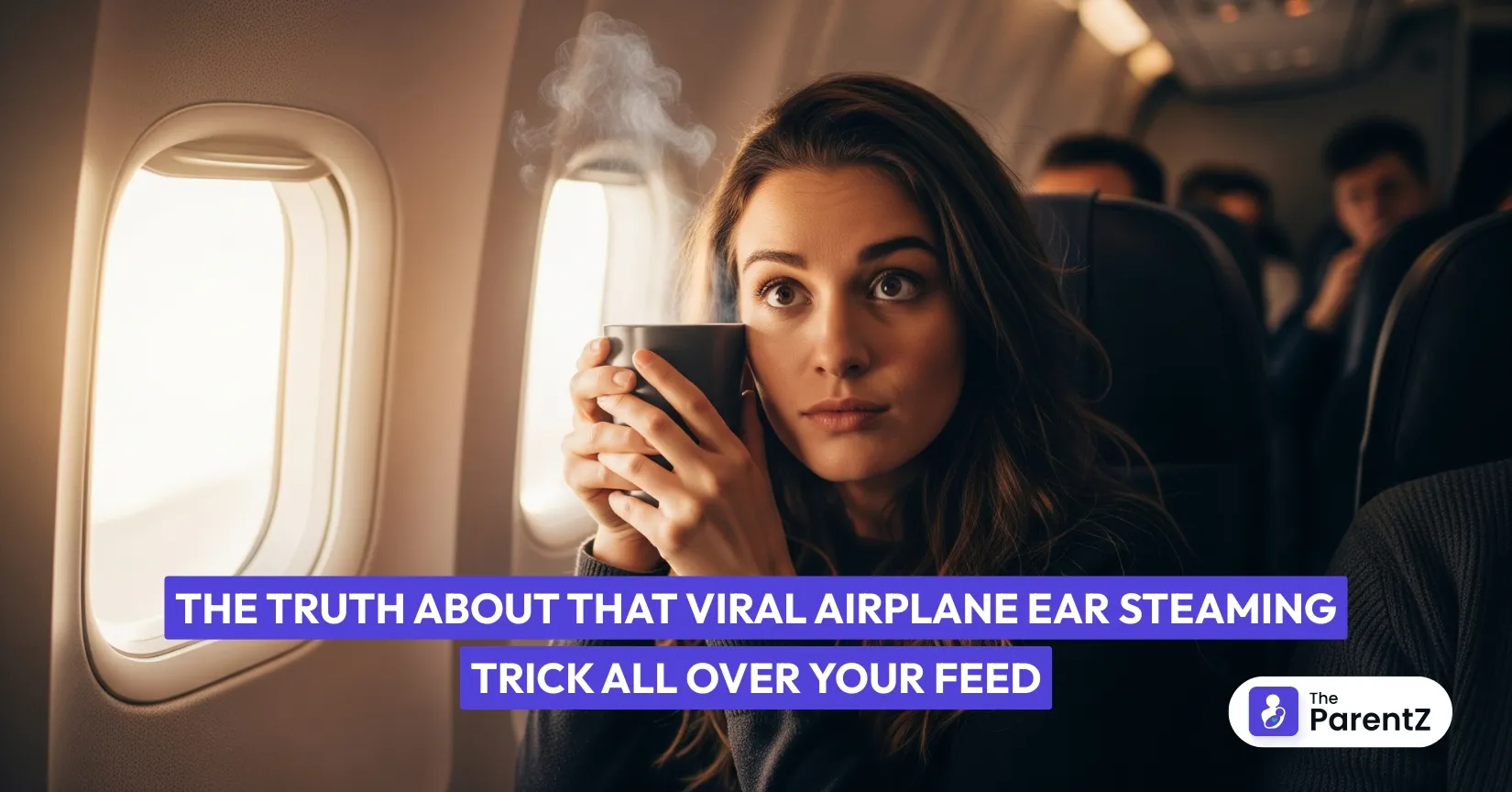 The Truth About That Viral Airplane Ear Steaming Trick All Over Your Feed