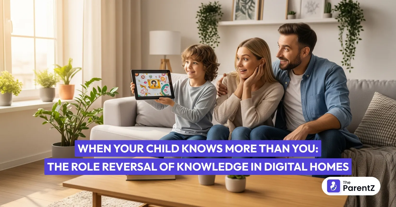 When Your Child Knows More Than You: The Role Reversal of Knowledge in Digital Homes