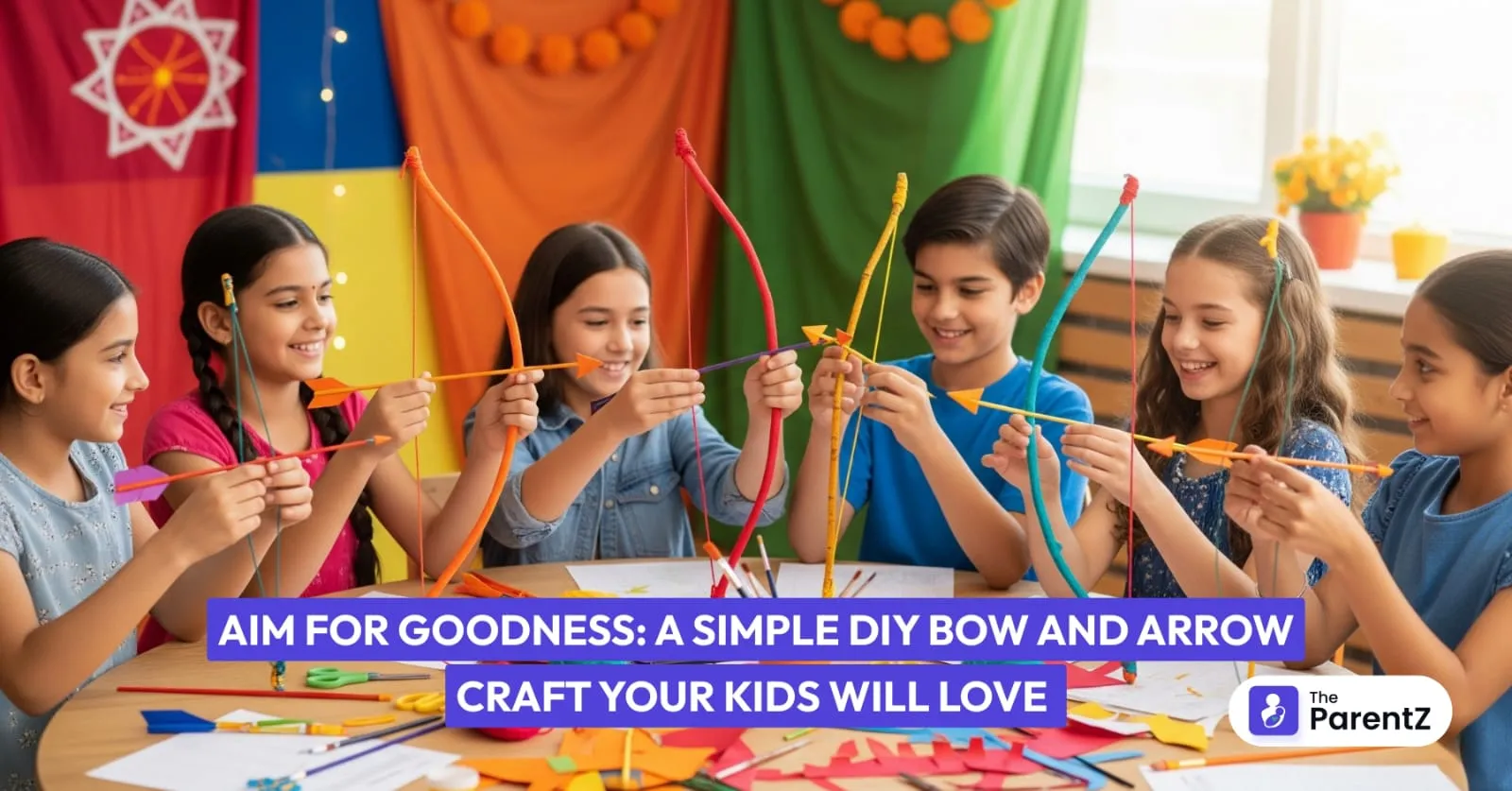 Aim for Goodness: A Simple DIY Bow and Arrow Craft Your Kids Will Love