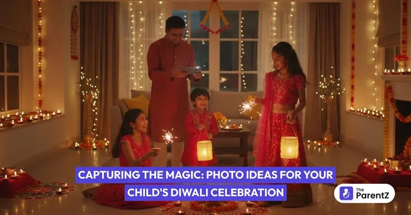 Capturing the Magic: Photo Ideas for Your Child's Diwali Celebration