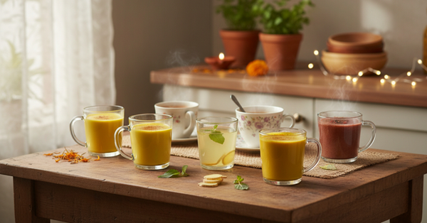 Diwali Detox for Little Throats: 5 Soothing Drink Recipes for Kids' Coughs