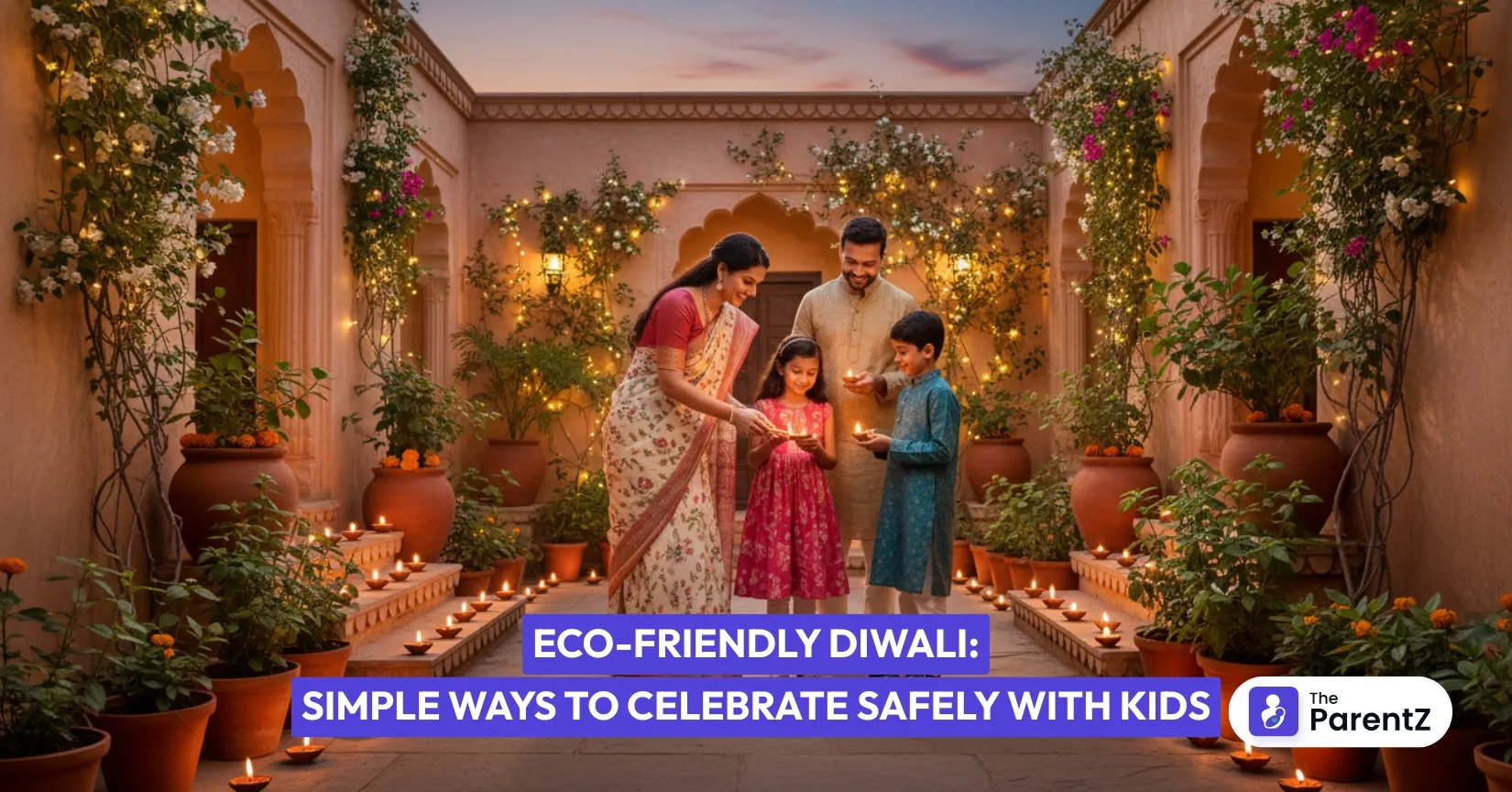 Eco-Friendly Diwali: Simple Ways to Celebrate Safely with Kids