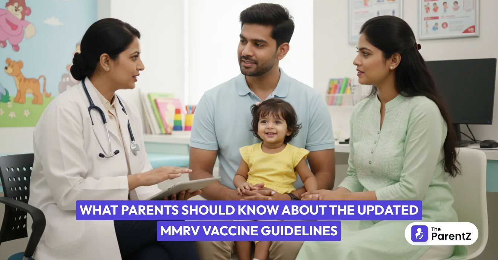 What Parents Should Know About the Updated MMRV Vaccine Guidelines