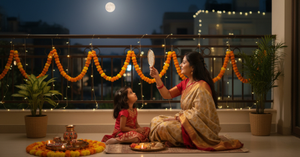 Why Isn't Mommy Eating? A Simple Guide to Explaining Karwa Chauth to Your Kids 
