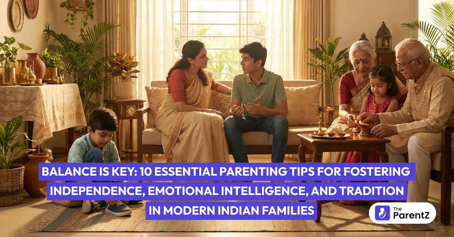 Balance is Key: 10 Essential Parenting Tips for Fostering Independence, Emotional Intelligence, and Tradition in Modern Indian Families