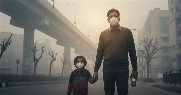 Delhi Air Pollution 2025: Why 43% of Pollution-Related Health Claims Are From Children Under 10