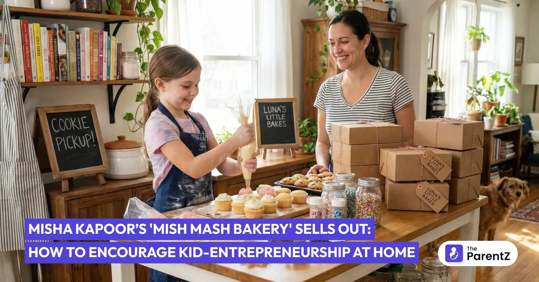 Misha Kapoor's 'Mish Mash Bakery' Sells Out: How to Encourage Kid-Entrepreneurship at Home
