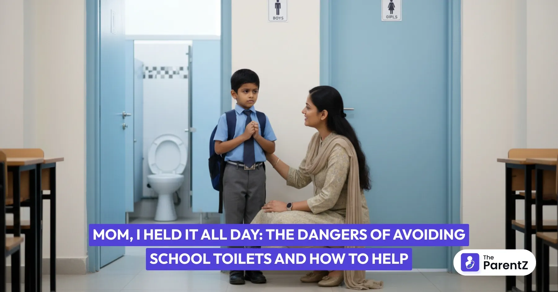 Mom, I Held It All Day: The Dangers of Avoiding School Toilets and How to Help