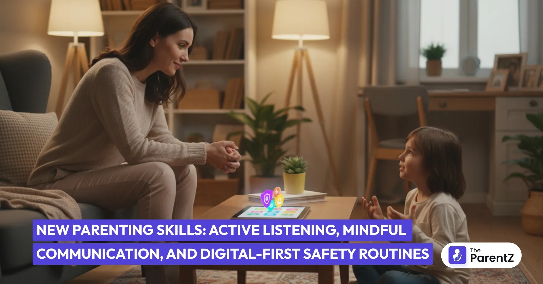 New Parenting Skills: Active Listening, Mindful Communication, and Digital-First Safety Routines