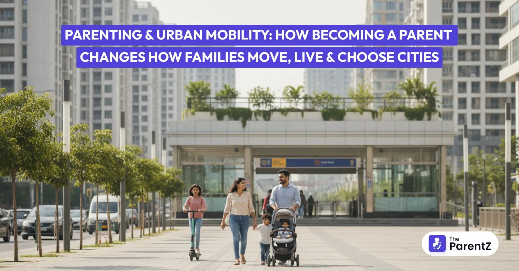 Parenting and Urban Mobility: How Becoming a Parent Changes How Families Move, Live, and Choose Cities