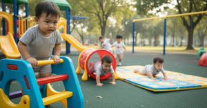 Playground Science: The Surprising Motor Skills Toddlers Build While Climbing and Tumbling