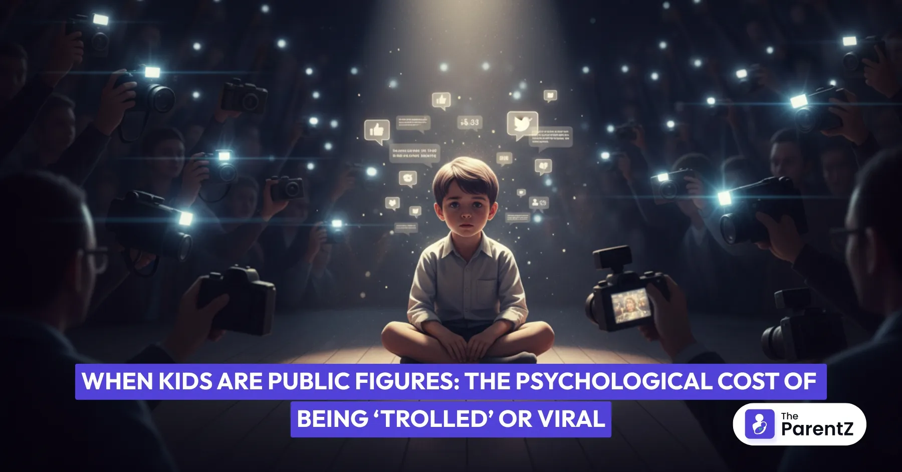 When Kids Are Public Figures: The Psychological Cost of Being ‘Trolled’ or Viral