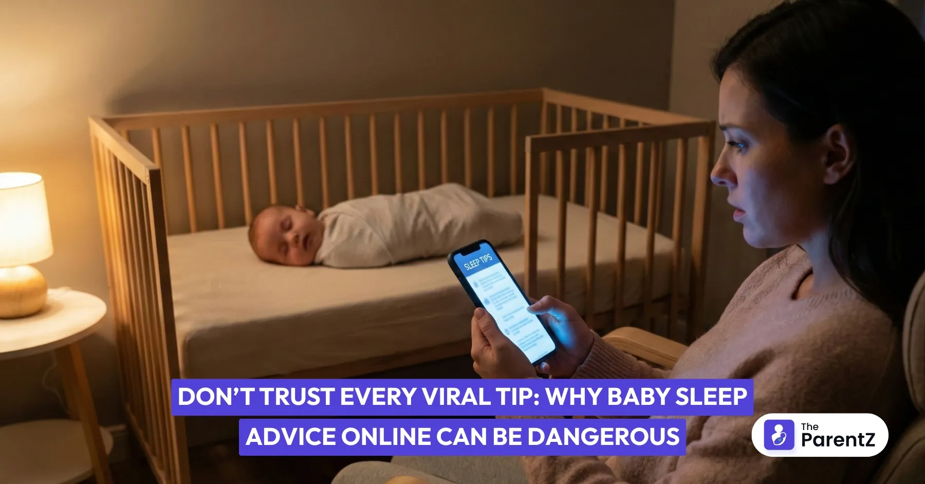 Don’t Trust Every Viral Tip: Why Baby Sleep Advice Online Can Be Dangerous
