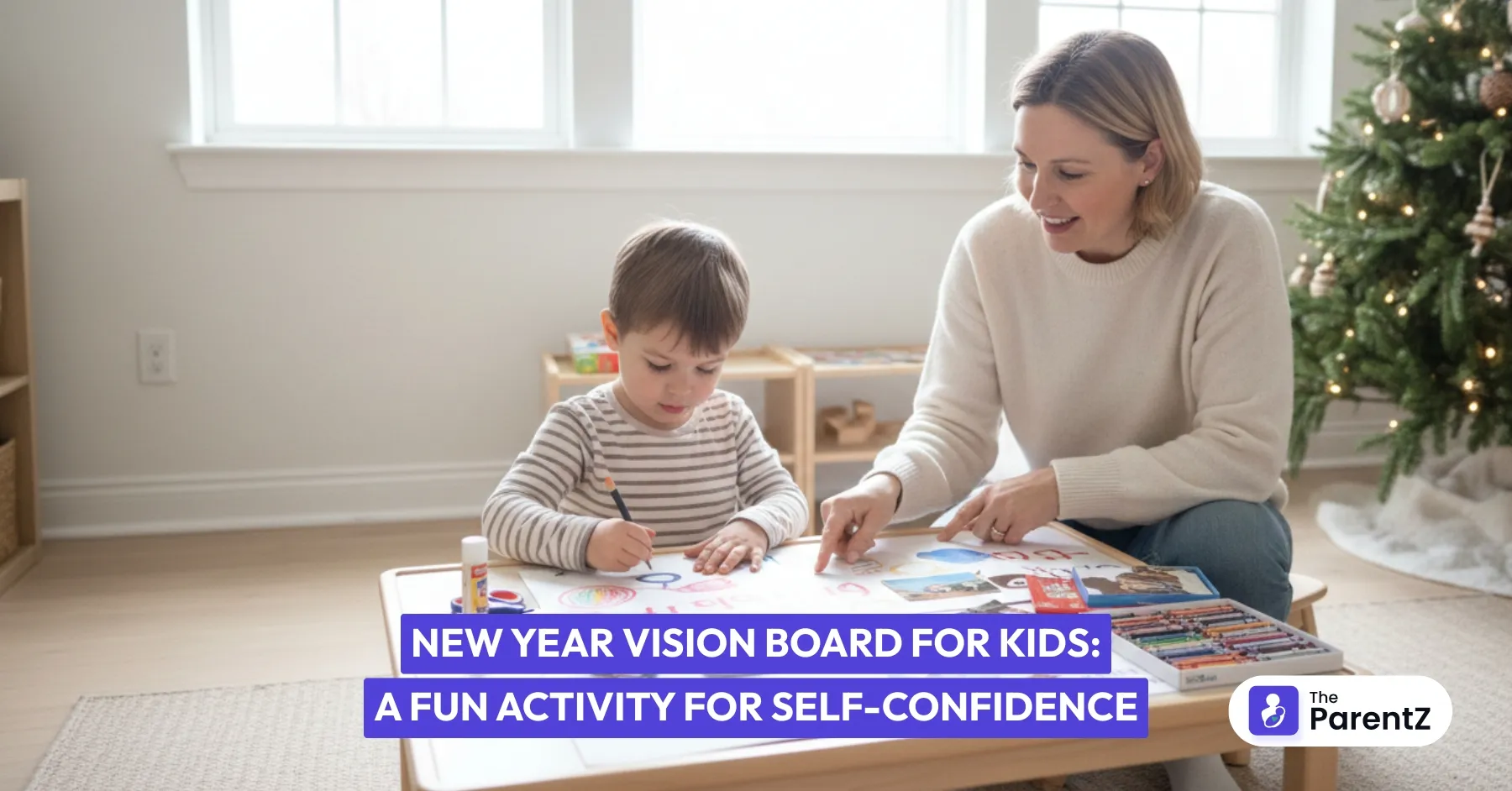 New Year Vision Board for Kids: A Fun Activity for Self-Confidence