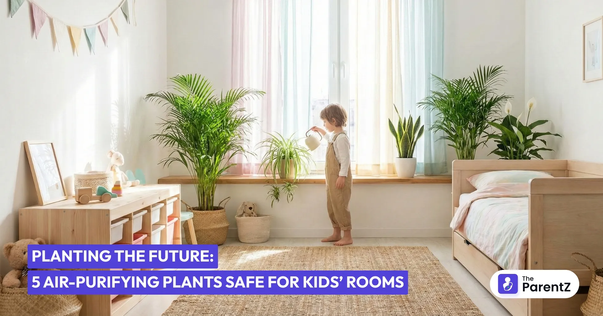Planting the Future: 5 Air-Purifying Plants Safe for Kids’ Rooms