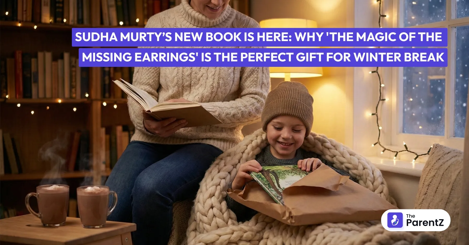 Sudha Murty’s New Book is Here: Why 'The Magic of the Missing Earrings' is the Perfect Gift for Winter Break