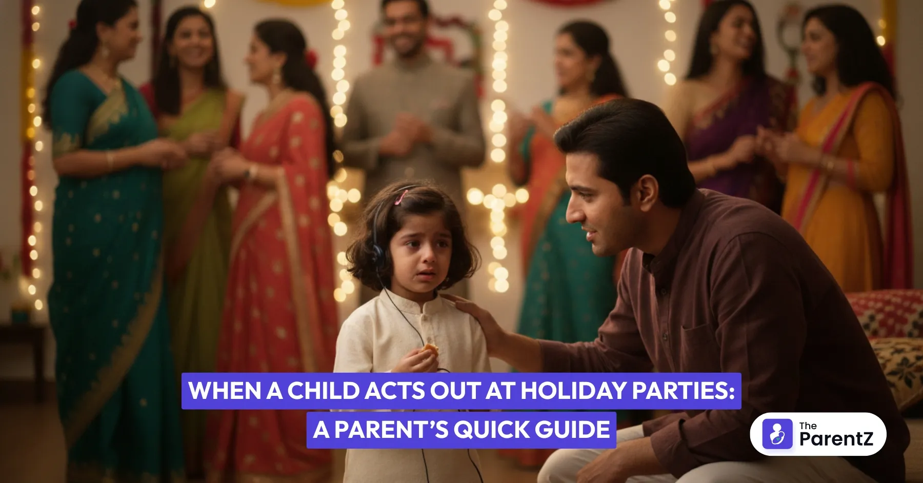 When a Child Acts Out at Holiday Parties: A Parent’s Quick Guide