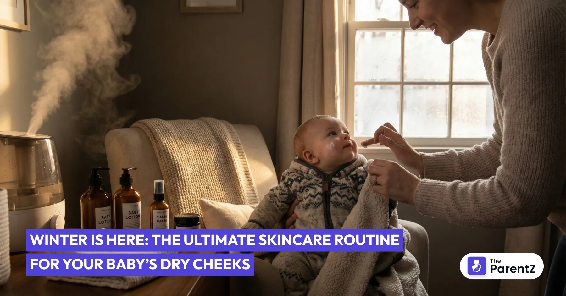 Winter Is Here: The Ultimate Skincare Routine for Your Baby’s Dry Cheeks
